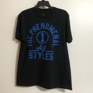 WWE licensed AJ Styles “Phenomenal 1” T-Shirt- Large